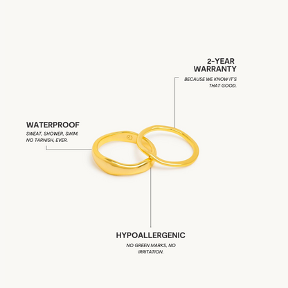 Sand Dune Stabelbar Ring