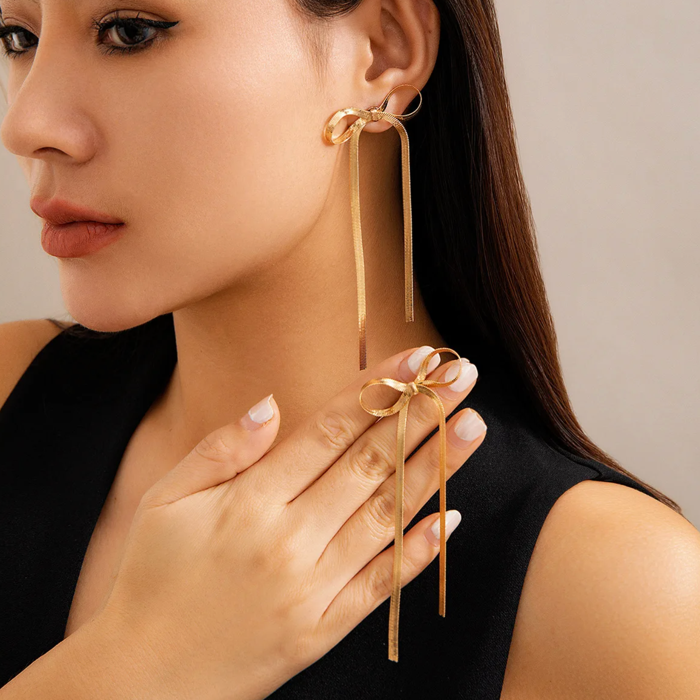 Carol Sløjfe Øreringe