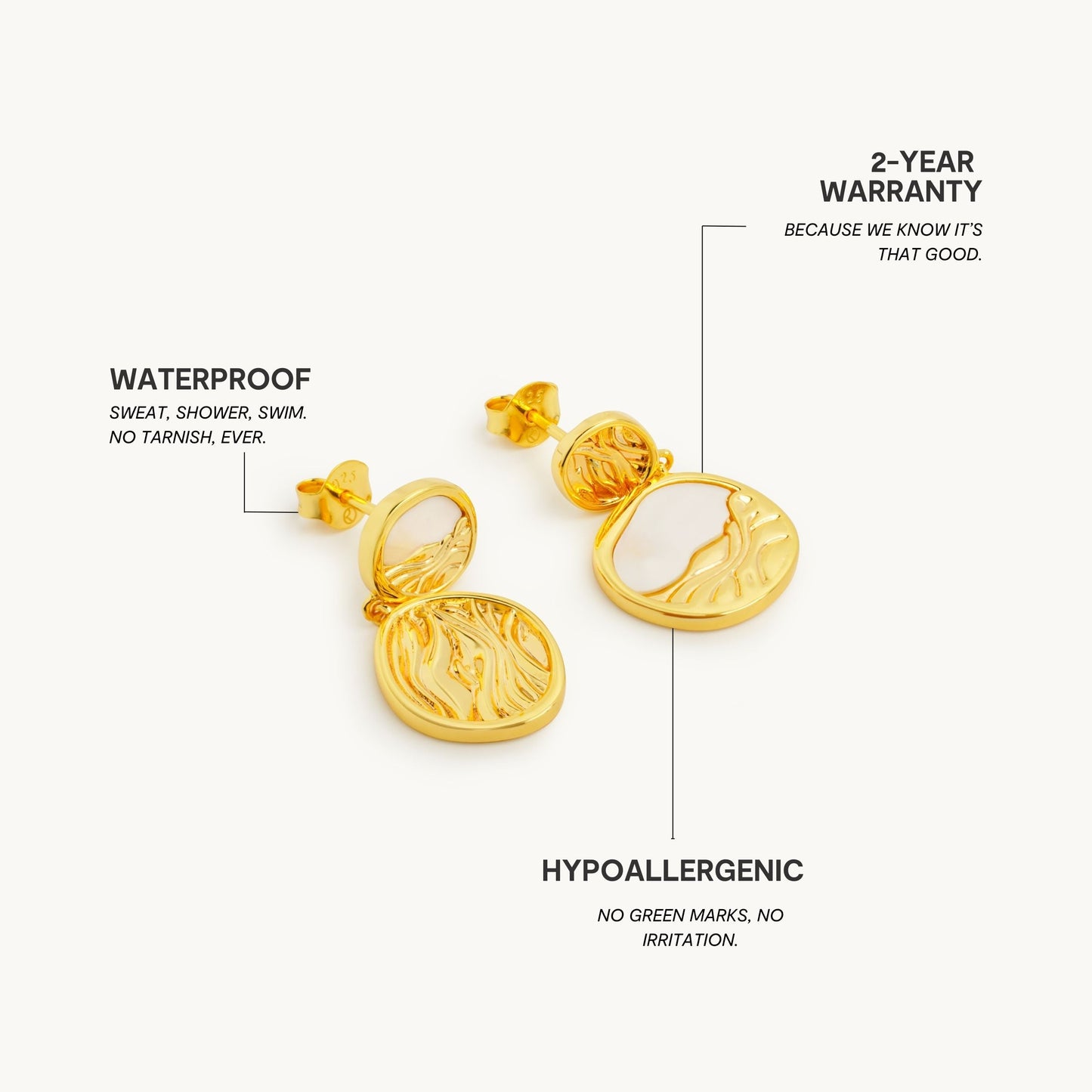 Øreringe Havspejling