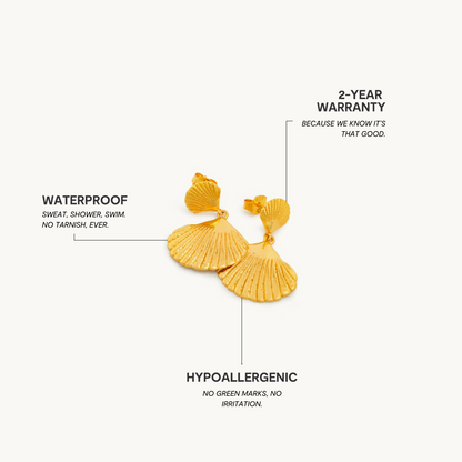 Muslingehemmelighed Øreringe