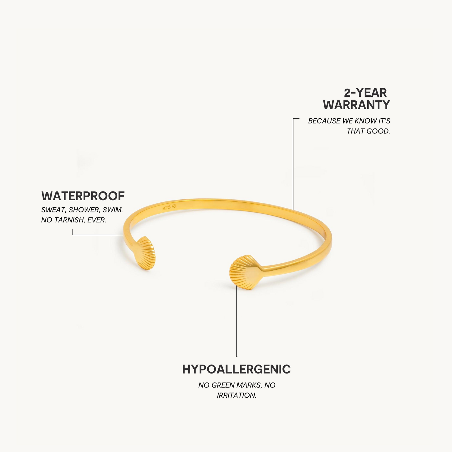 Armbånd med Havskaller