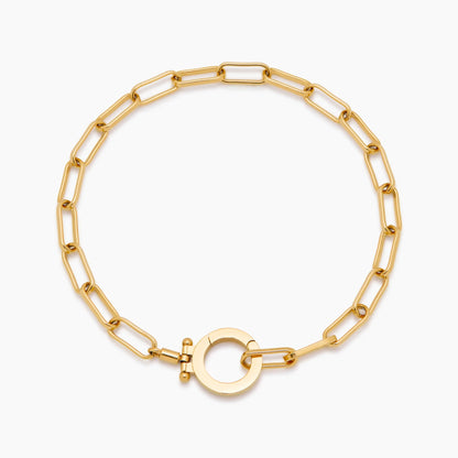 Essentiel Paperclip Kædearmbånd