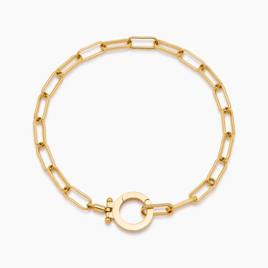 Essentiel Paperclip Kædearmbånd