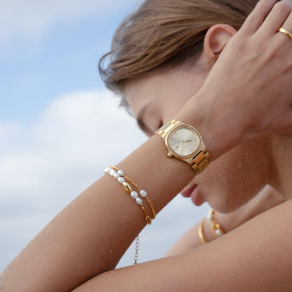 Perleskyline Armbånd