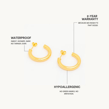 Stardust Creoler Øreringe