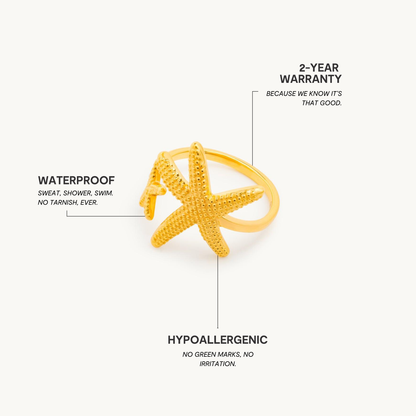 Starfish Soiree Ring