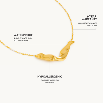 Solkyssede Halskæde