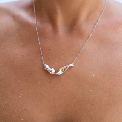 Solkyssede Halskæde