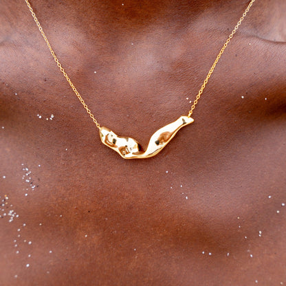 Solkyssede Halskæde