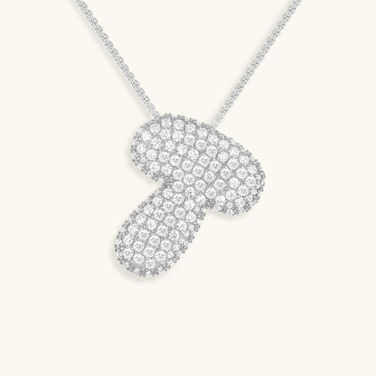 Zara Initial Diamant Halskæde