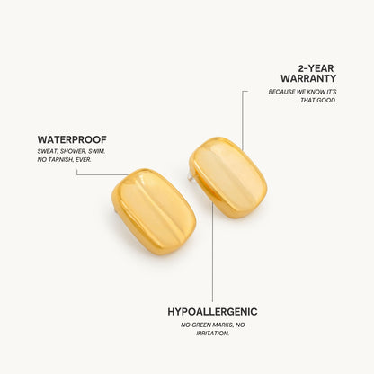 Tidal Glimt Øreringe