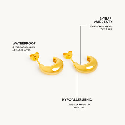 Tidal Tåge Øreringe