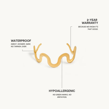 Tidevandsbølge Armbånd