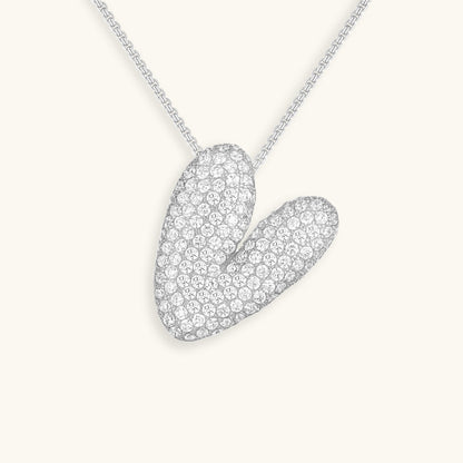 Zara Initial Diamant Halskæde
