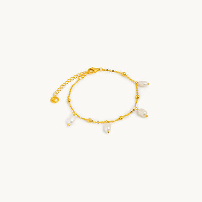 Perlebølge Armbånd