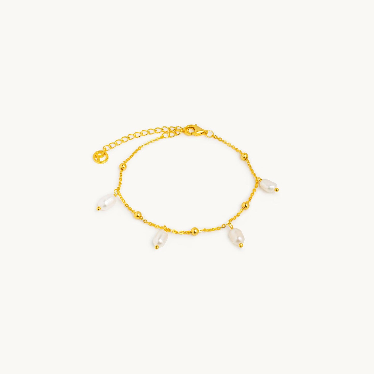 Perlebølge Armbånd