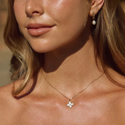 Elowyn Krystalblad Halskæde