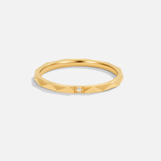 Astrid 18K Guld Stabelring