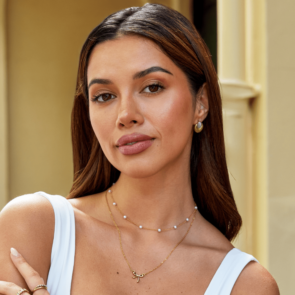 Bohemia Guld Katteøje Øreringe