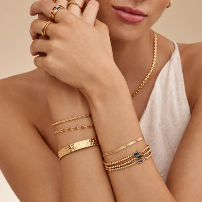 Bold Paillet Kædearmbånd