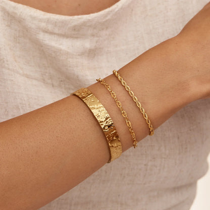 Bold Paillet Kædearmbånd