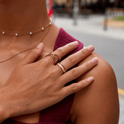 Brooke Uendelighed Loop Ring