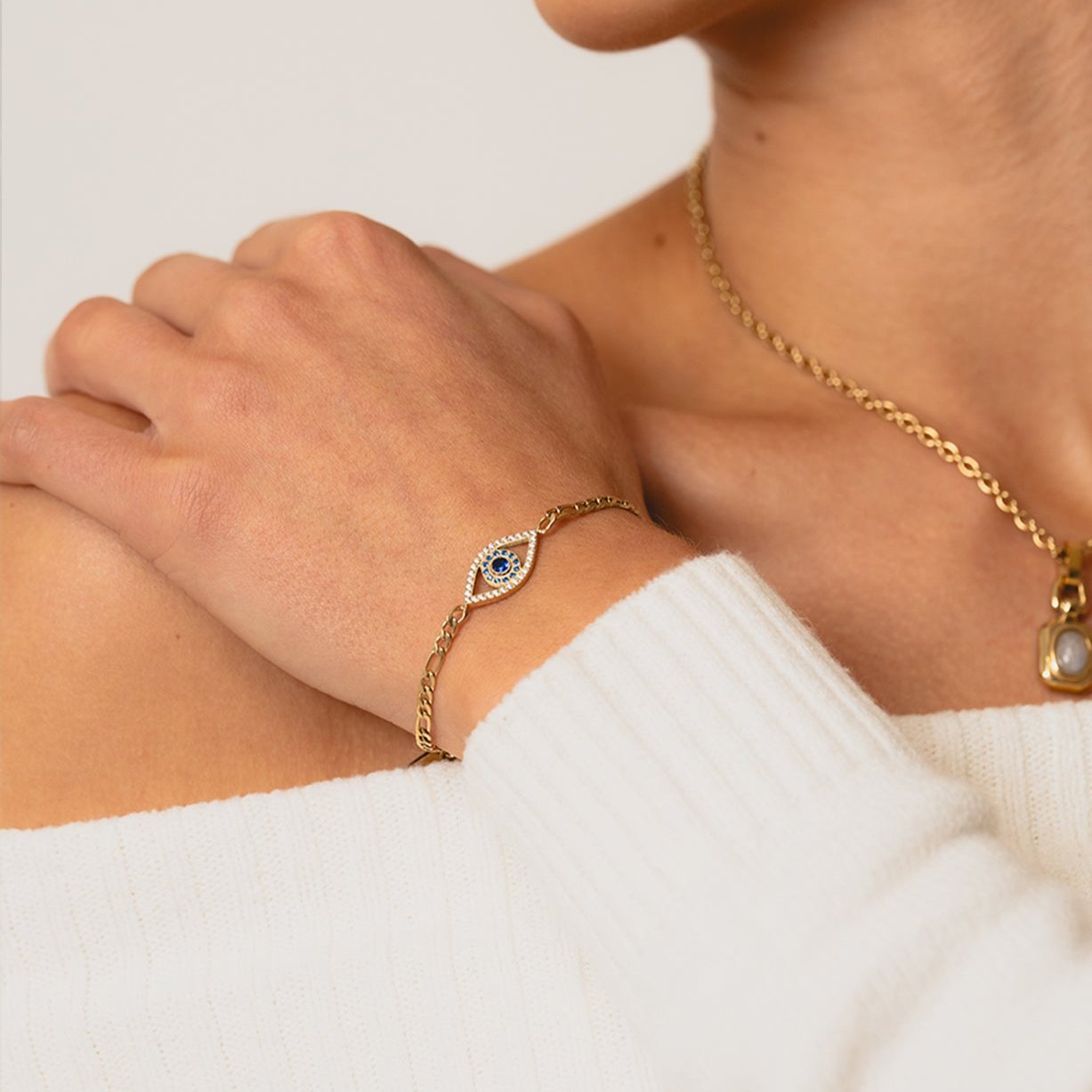 Armbånd med Onde Øje