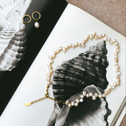 HAMREDE PERLE ØRERINGE