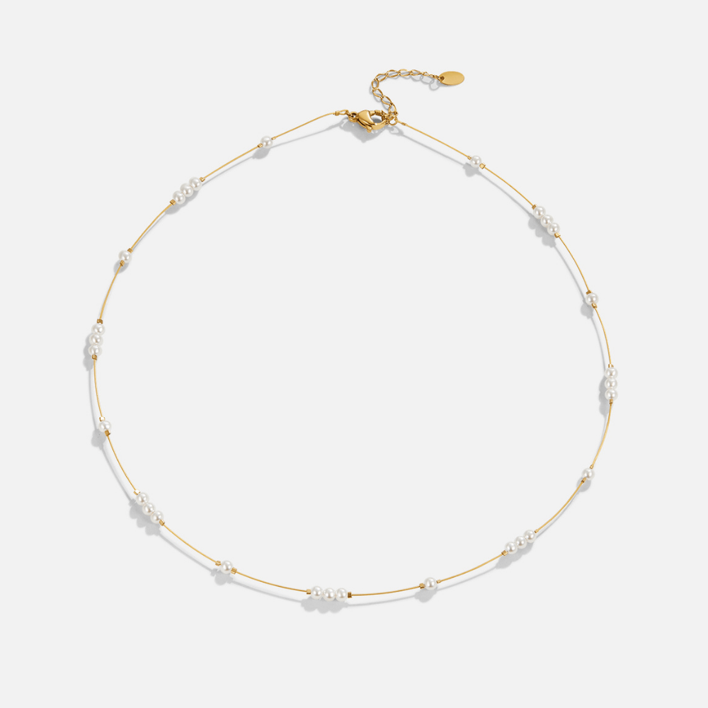 Gigi Perle Choker Halskæde