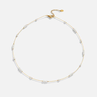 Gigi Perle Choker Halskæde
