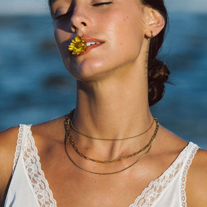 “Saona” Lagdelt Halskæde