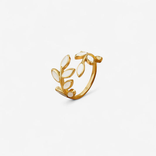 Serene Guldblad Ring