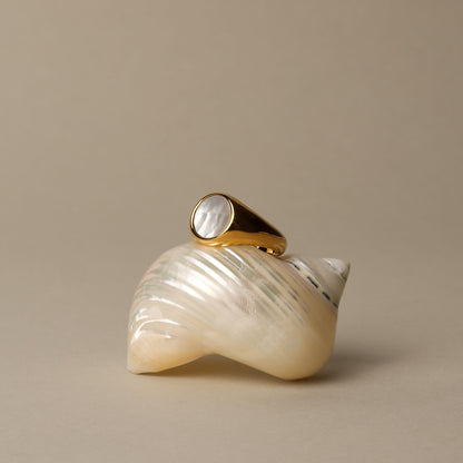 Perlemor Ring