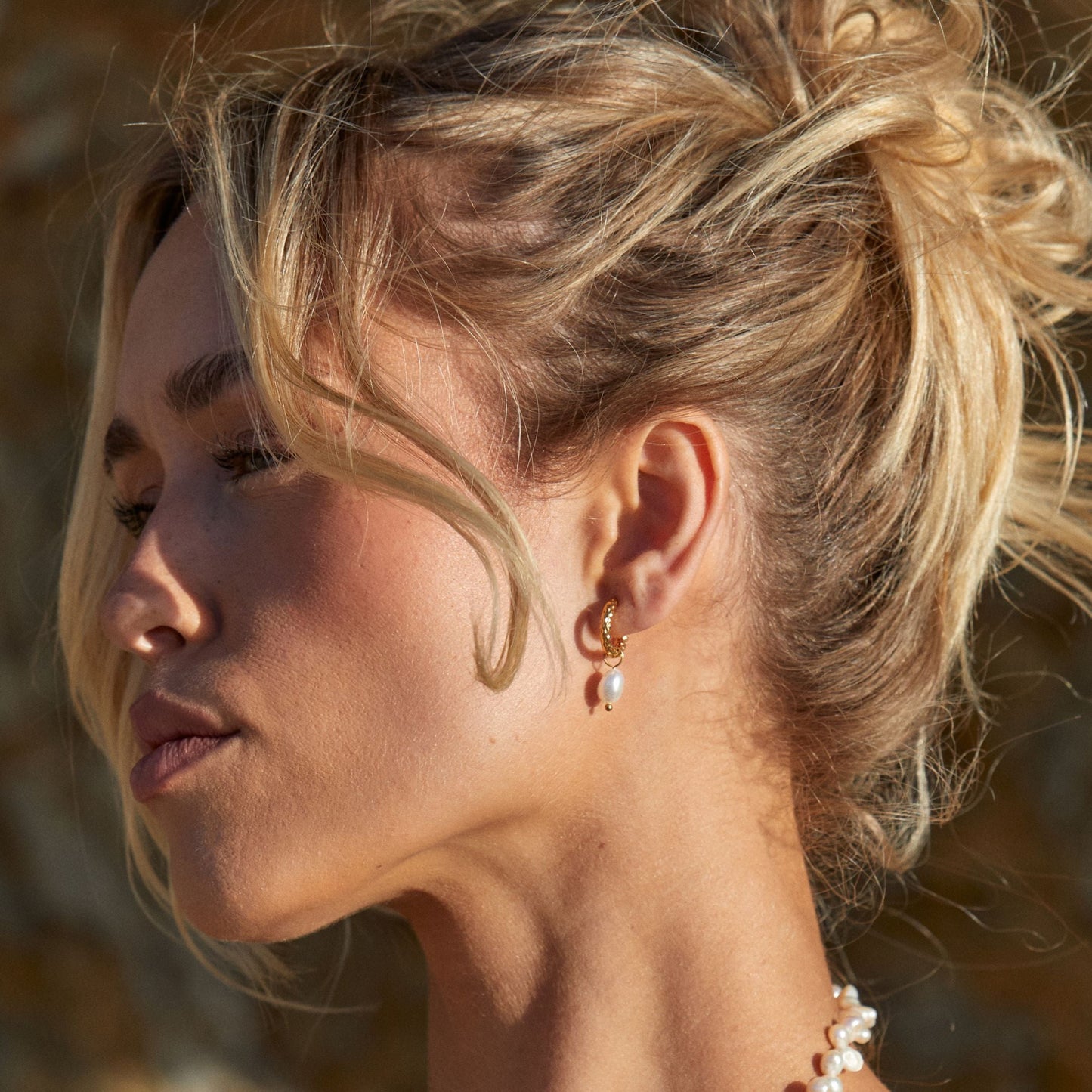 HAMREDE PERLE ØRERINGE