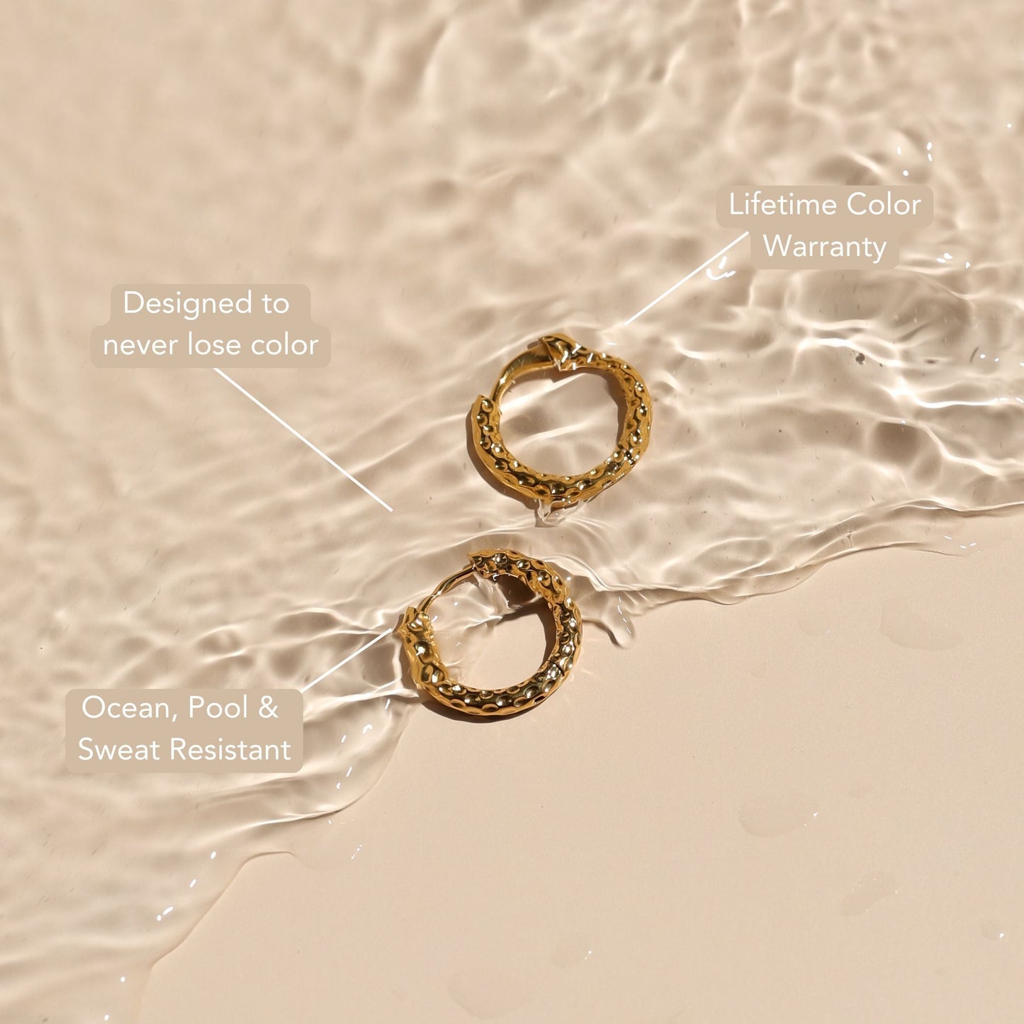 Hamrede Creoler Øreringe