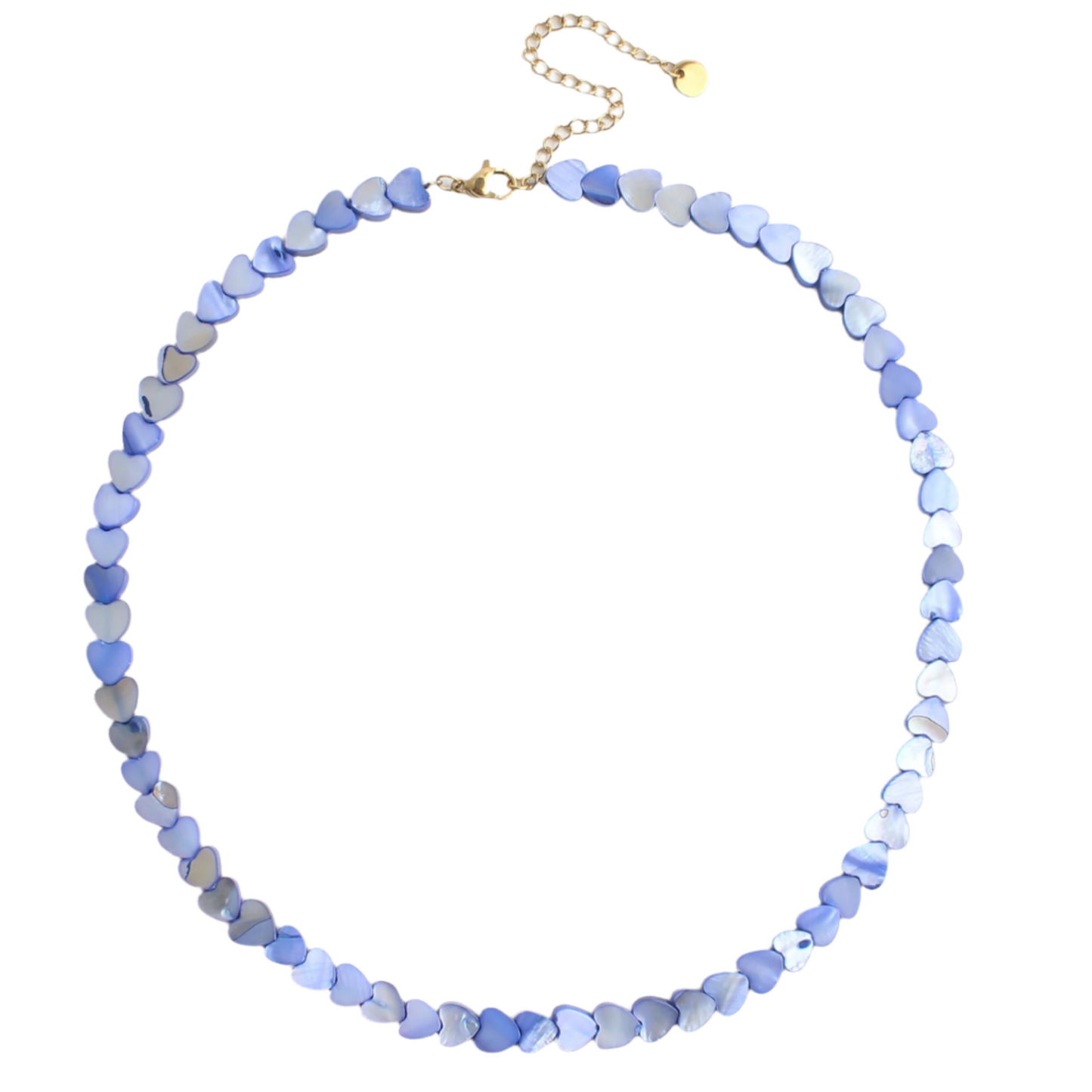 Mira Rustfrit Stål Hjerte Halskæde