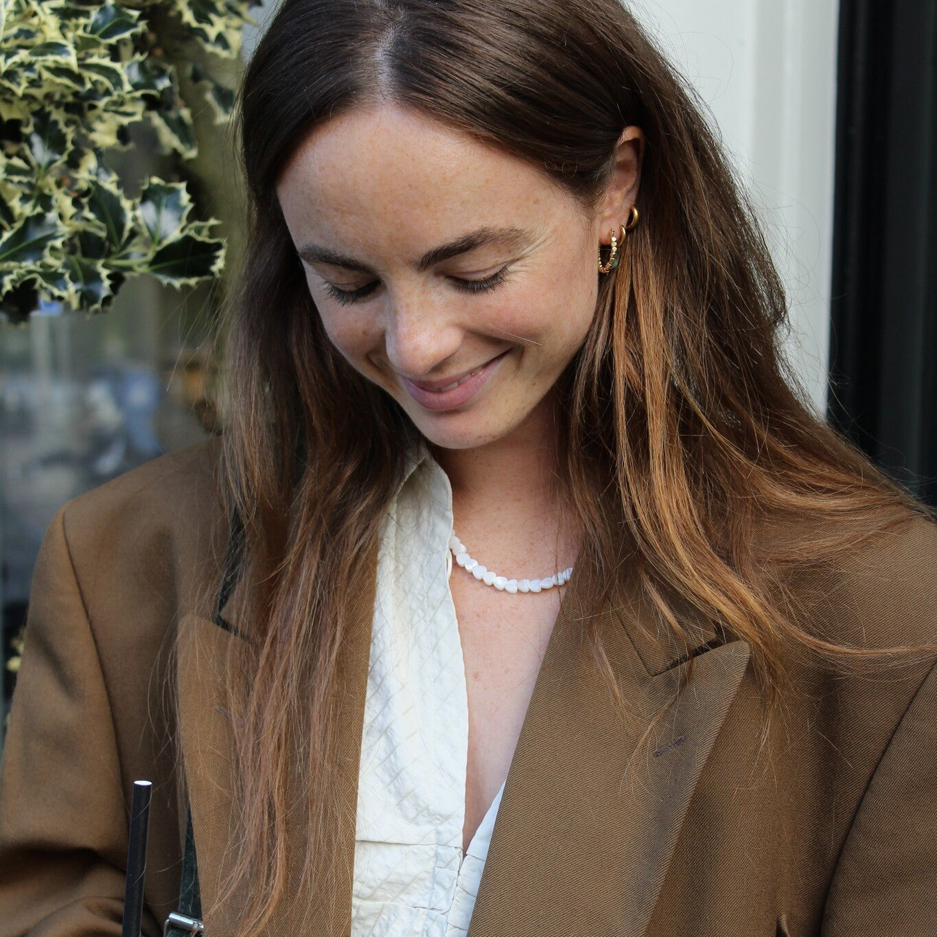 Mira Rustfrit Stål Hjerte Halskæde