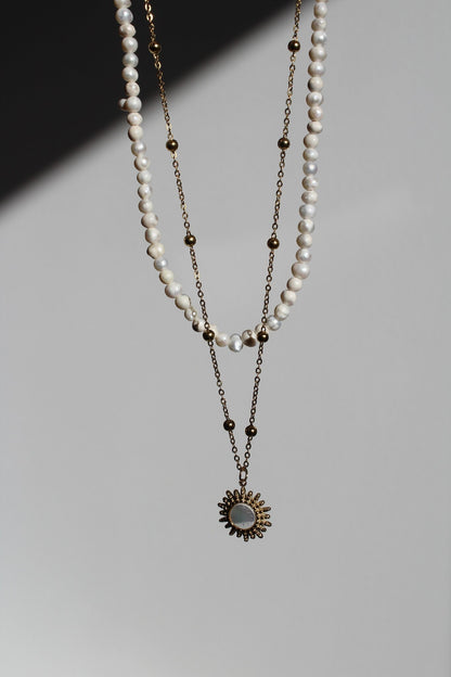 Clara Ferskvandsperlehalskæde