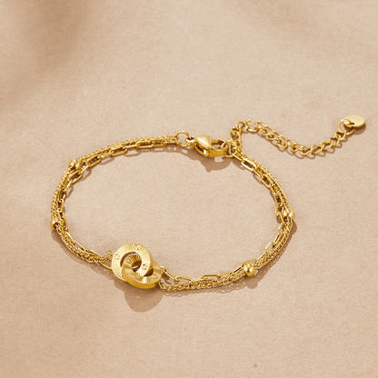 Lagdelt Eternity Loop-armbånd