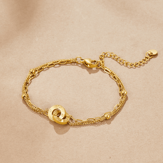 Lagdelt Eternity Loop-armbånd