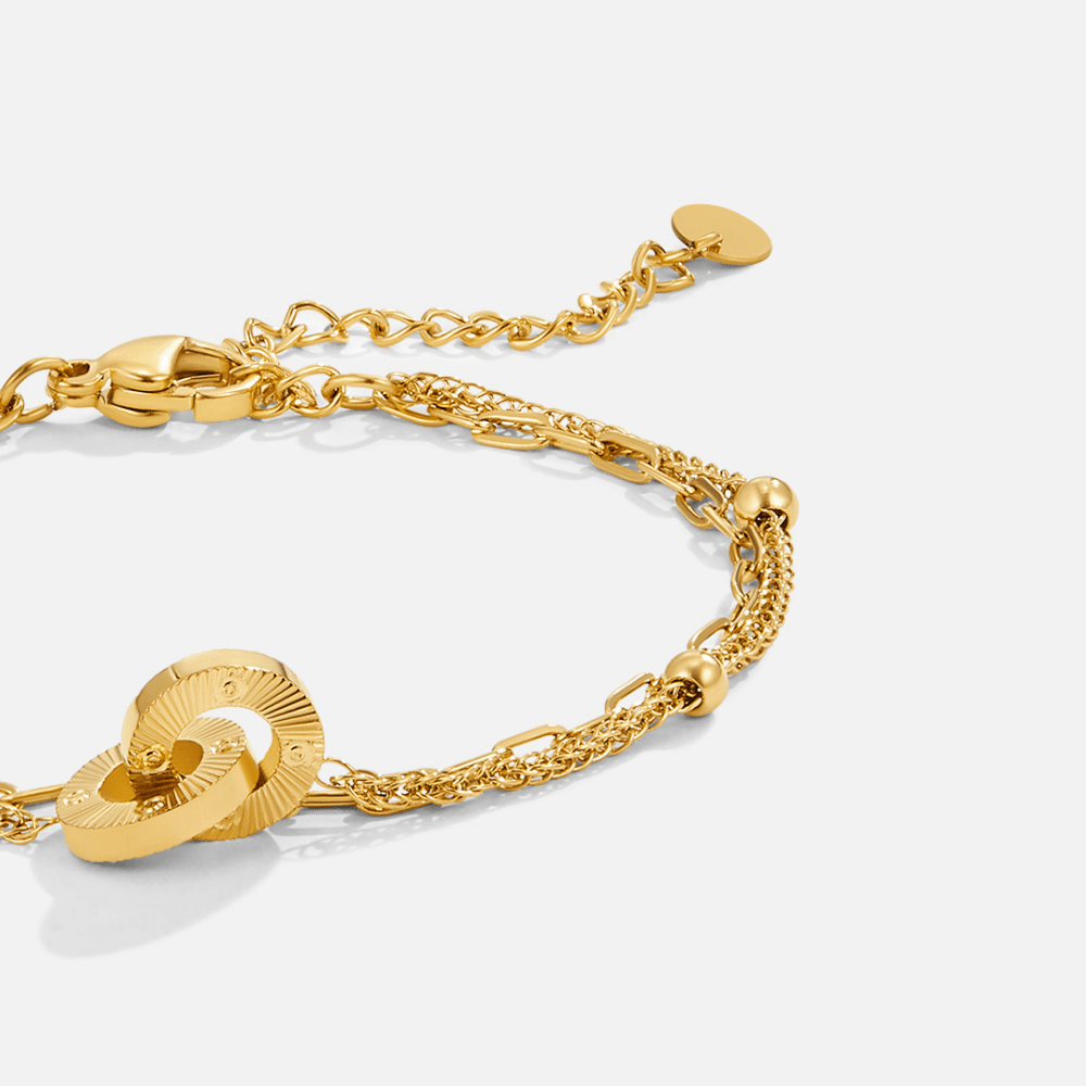 Lagdelt Eternity Loop-armbånd