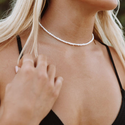 Mini Ferskvandsperle Choker