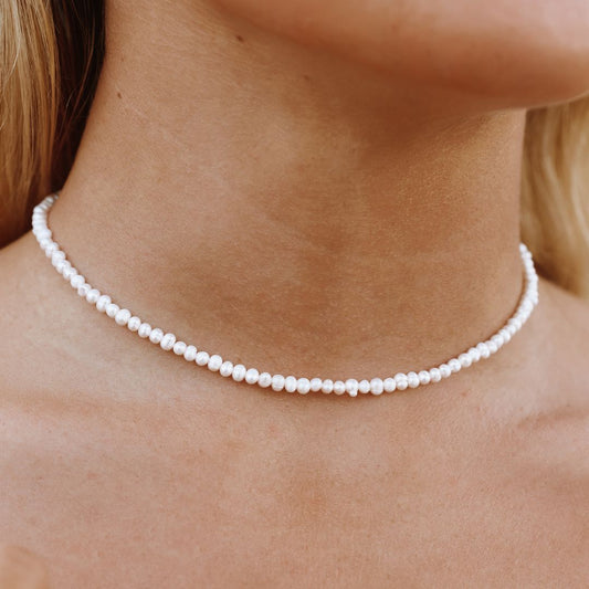 Mini Ferskvandsperle Choker