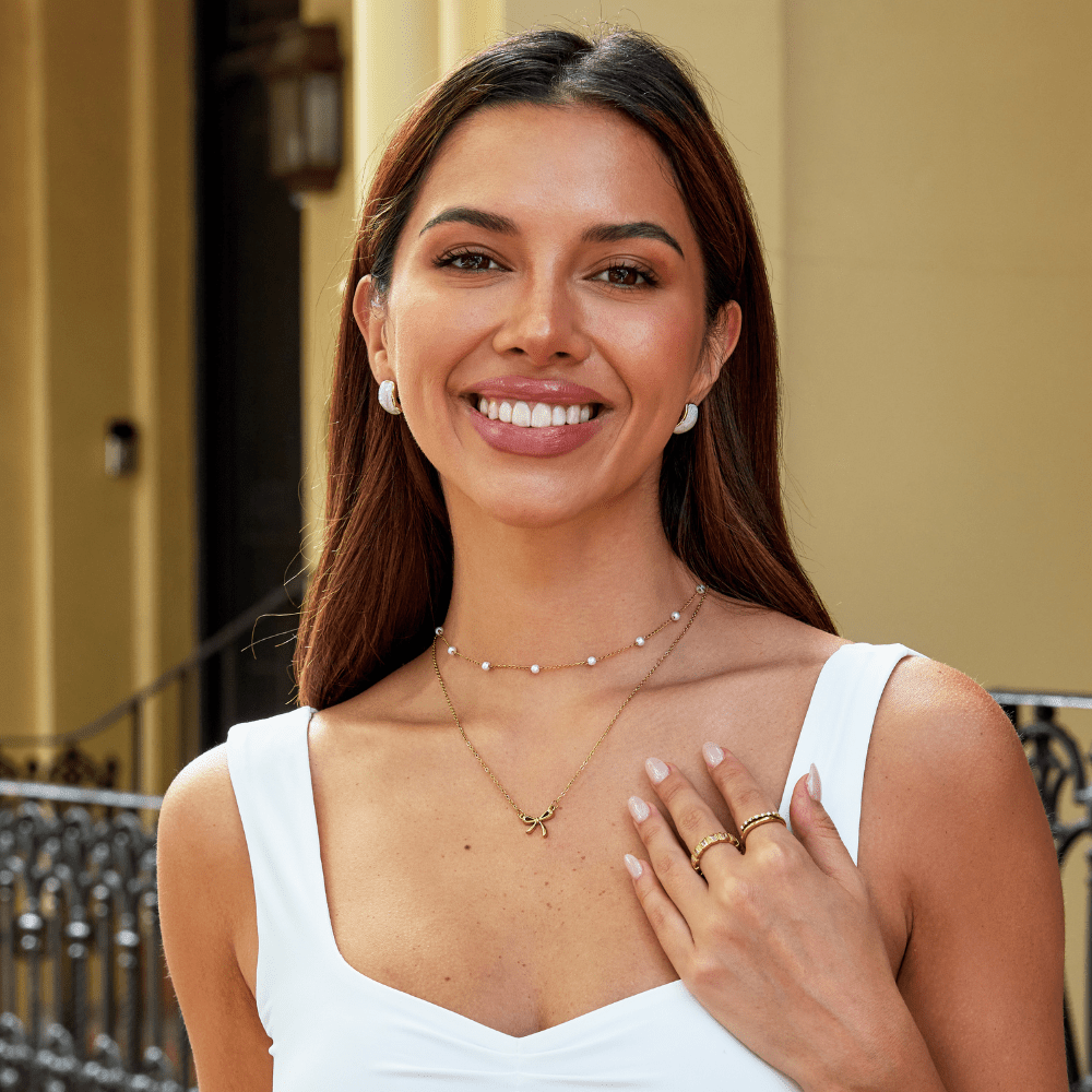 Muslingeskal Halvcreoler Øreringe