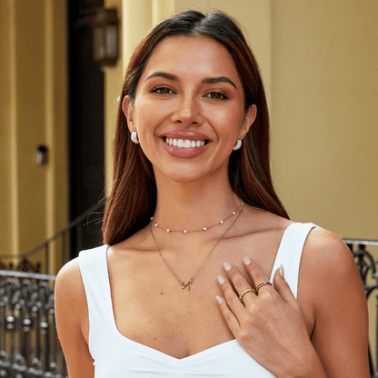 Muslingeskal Halvcreoler Øreringe