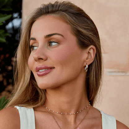 Perle-Drej Øreringe