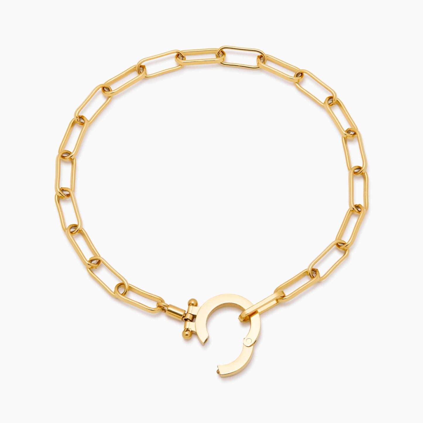 Essentiel Paperclip Kædearmbånd