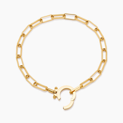 Essentiel Paperclip Kædearmbånd