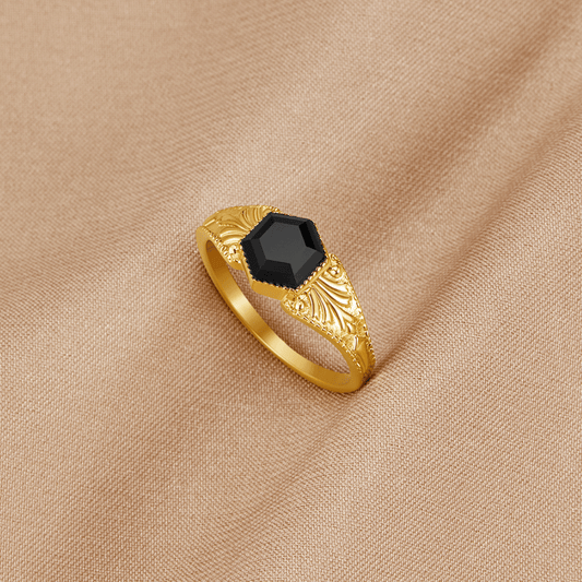 Phoenix Sort Onyx Ring