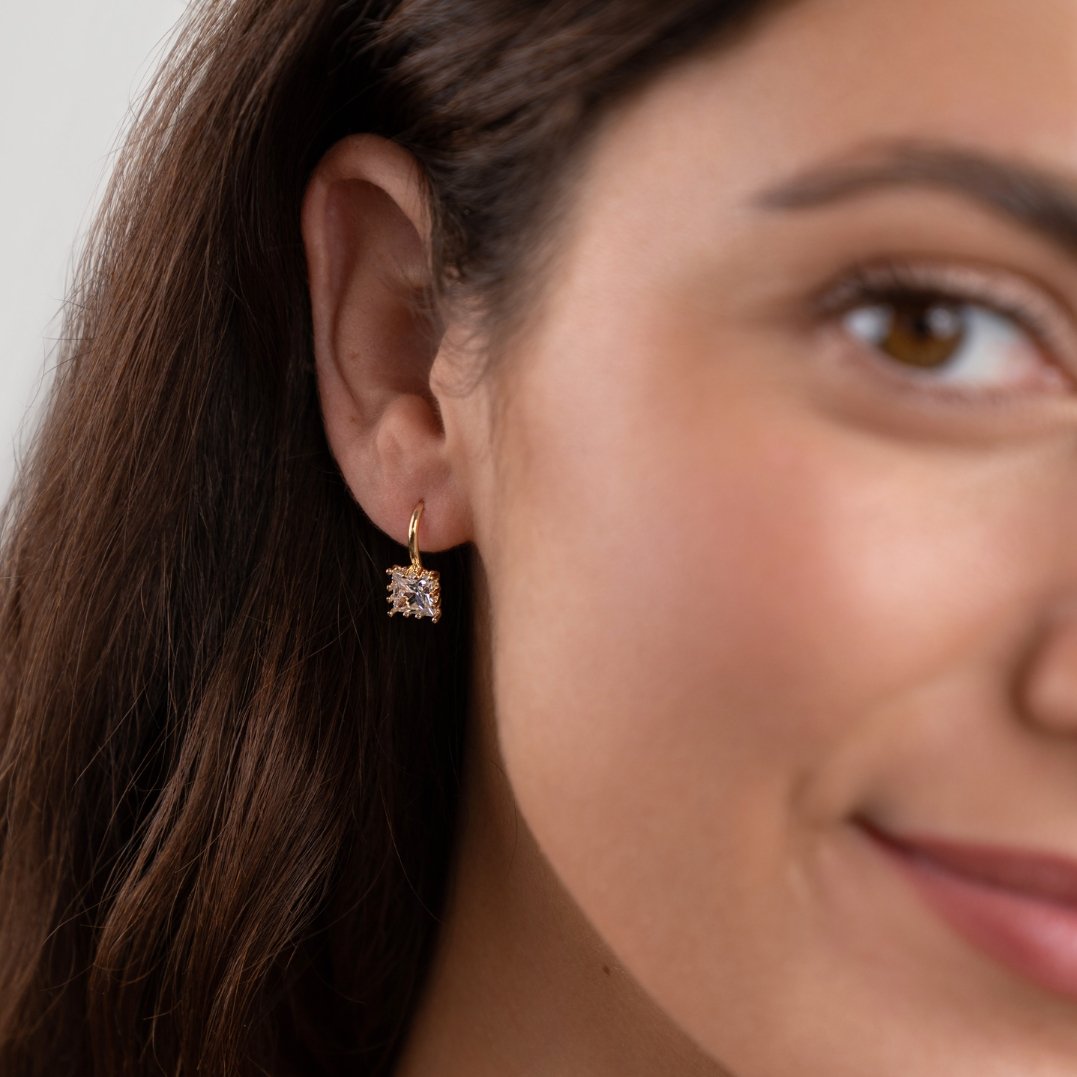 Piper Kristall Tropfen Ohrringe